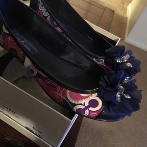 Coach Poppy flat shoes